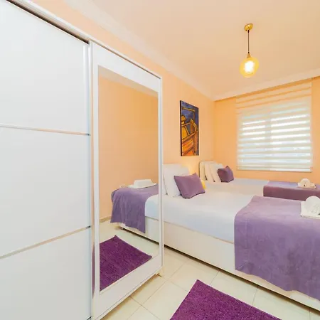 Magnificent Flat 300 M To Beach In Aksu 公寓